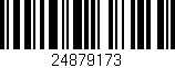 Código de barras (EAN, GTIN, SKU, ISBN): '24879173'