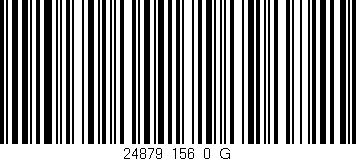 Código de barras (EAN, GTIN, SKU, ISBN): '24879_156_0_G'