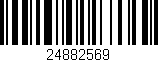 Código de barras (EAN, GTIN, SKU, ISBN): '24882569'