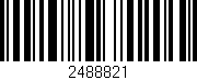 Código de barras (EAN, GTIN, SKU, ISBN): '2488821'