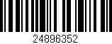 Código de barras (EAN, GTIN, SKU, ISBN): '24896352'
