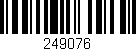 Código de barras (EAN, GTIN, SKU, ISBN): '249076'
