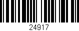 Código de barras (EAN, GTIN, SKU, ISBN): '24917'
