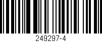 Código de barras (EAN, GTIN, SKU, ISBN): '249297-4'