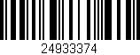 Código de barras (EAN, GTIN, SKU, ISBN): '24933374'