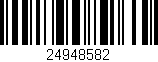 Código de barras (EAN, GTIN, SKU, ISBN): '24948582'