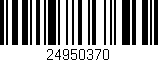 Código de barras (EAN, GTIN, SKU, ISBN): '24950370'