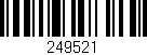 Código de barras (EAN, GTIN, SKU, ISBN): '249521'