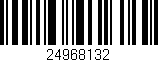 Código de barras (EAN, GTIN, SKU, ISBN): '24968132'