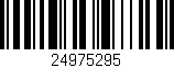 Código de barras (EAN, GTIN, SKU, ISBN): '24975295'