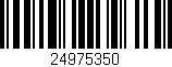 Código de barras (EAN, GTIN, SKU, ISBN): '24975350'