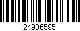 Código de barras (EAN, GTIN, SKU, ISBN): '24986595'