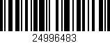 Código de barras (EAN, GTIN, SKU, ISBN): '24996483'
