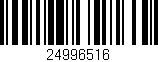 Código de barras (EAN, GTIN, SKU, ISBN): '24996516'