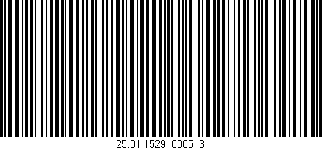Código de barras (EAN, GTIN, SKU, ISBN): '25.01.1529_0005_3'