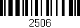 Código de barras (EAN, GTIN, SKU, ISBN): '2506'
