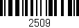 Código de barras (EAN, GTIN, SKU, ISBN): '2509'