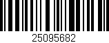 Código de barras (EAN, GTIN, SKU, ISBN): '25095682'