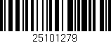 Código de barras (EAN, GTIN, SKU, ISBN): '25101279'