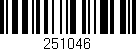 Código de barras (EAN, GTIN, SKU, ISBN): '251046'