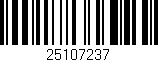 Código de barras (EAN, GTIN, SKU, ISBN): '25107237'