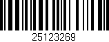 Código de barras (EAN, GTIN, SKU, ISBN): '25123269'