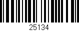 Código de barras (EAN, GTIN, SKU, ISBN): '25134'