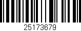 Código de barras (EAN, GTIN, SKU, ISBN): '25173679'