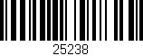 Código de barras (EAN, GTIN, SKU, ISBN): '25238'