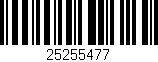 Código de barras (EAN, GTIN, SKU, ISBN): '25255477'
