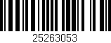 Código de barras (EAN, GTIN, SKU, ISBN): '25263053'