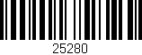 Código de barras (EAN, GTIN, SKU, ISBN): '25280'