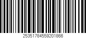 Código de barras (EAN, GTIN, SKU, ISBN): '25351784559201866'