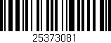 Código de barras (EAN, GTIN, SKU, ISBN): '25373081'