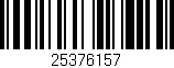 Código de barras (EAN, GTIN, SKU, ISBN): '25376157'