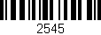 Código de barras (EAN, GTIN, SKU, ISBN): '2545'