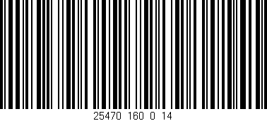 Código de barras (EAN, GTIN, SKU, ISBN): '25470_160_0_14'