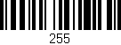 Código de barras (EAN, GTIN, SKU, ISBN): '255'