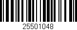 Código de barras (EAN, GTIN, SKU, ISBN): '25501048'