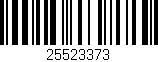 Código de barras (EAN, GTIN, SKU, ISBN): '25523373'