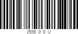 Código de barras (EAN, GTIN, SKU, ISBN): '2556_0_0_U'