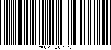 Código de barras (EAN, GTIN, SKU, ISBN): '25619_146_0_34'