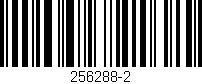 Código de barras (EAN, GTIN, SKU, ISBN): '256288-2'
