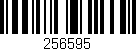 Código de barras (EAN, GTIN, SKU, ISBN): '256595'