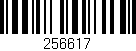 Código de barras (EAN, GTIN, SKU, ISBN): '256617'