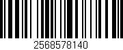 Código de barras (EAN, GTIN, SKU, ISBN): '2568578140'