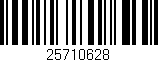 Código de barras (EAN, GTIN, SKU, ISBN): '25710628'