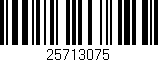 Código de barras (EAN, GTIN, SKU, ISBN): '25713075'