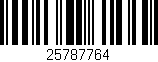 Código de barras (EAN, GTIN, SKU, ISBN): '25787764'