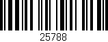 Código de barras (EAN, GTIN, SKU, ISBN): '25788'